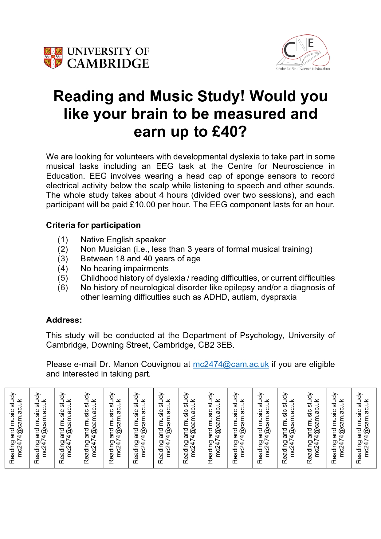 Dyslexia EEG Study