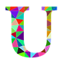 colourful U