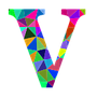 colourful V