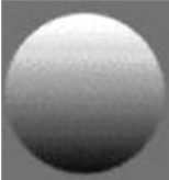 image of a grey sphere
