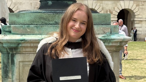 Graduation photo of Alice Bould.