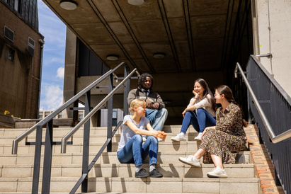 students at Cambridge