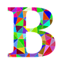 colourful B