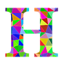 colourful H