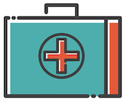 medical box icon 
