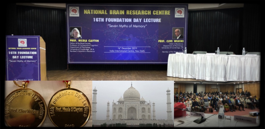 mix of photos from India National Brain Research Centre, New Delhi