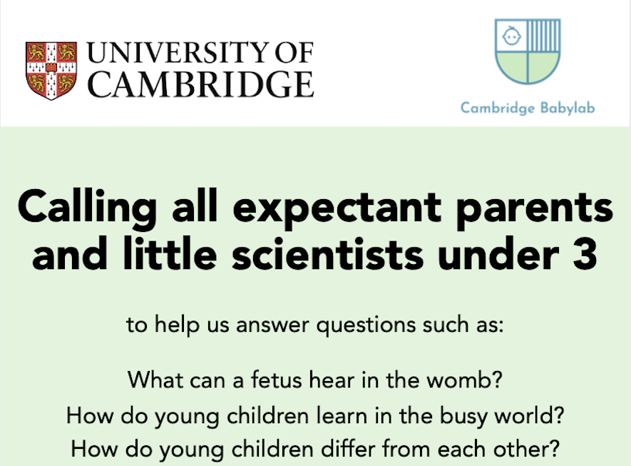 calling all expectants parents and little scientists under 3 to help us answer some questions